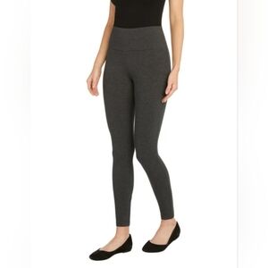 Max & Mia French Terry Leggings M Heathered Gray EUC